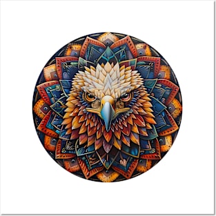 Mandala - Eagle 2 Posters and Art